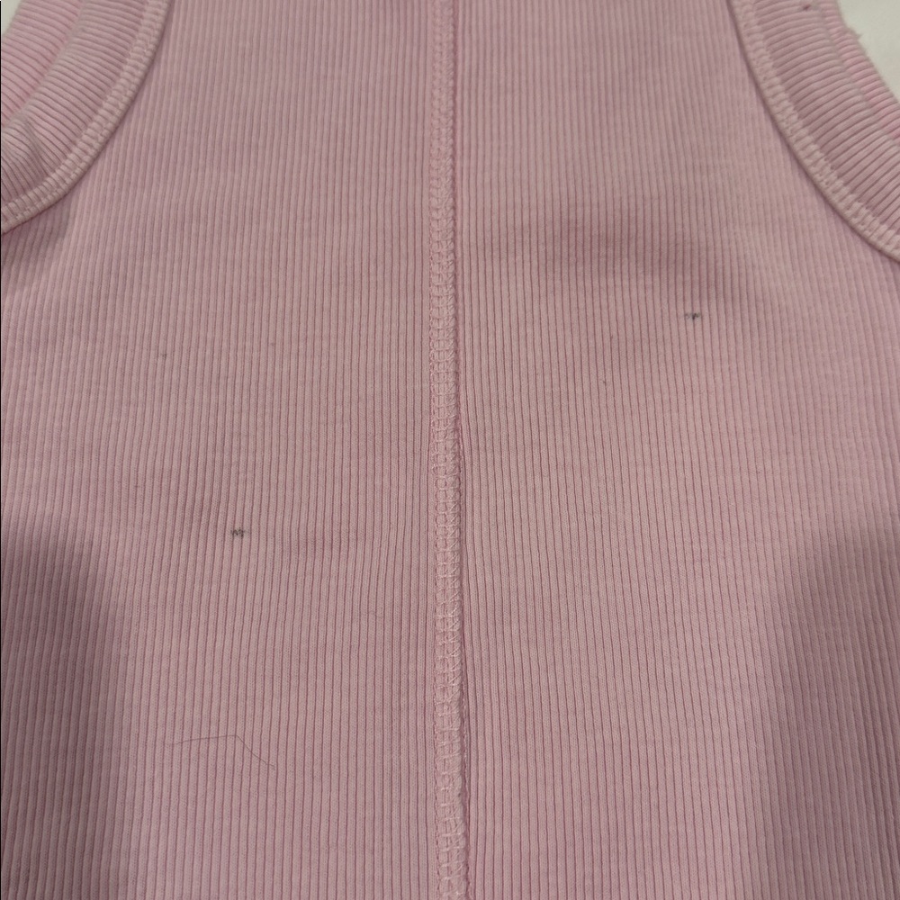Zara Ribbed Full Length Tank Top - Picture 4 of 4